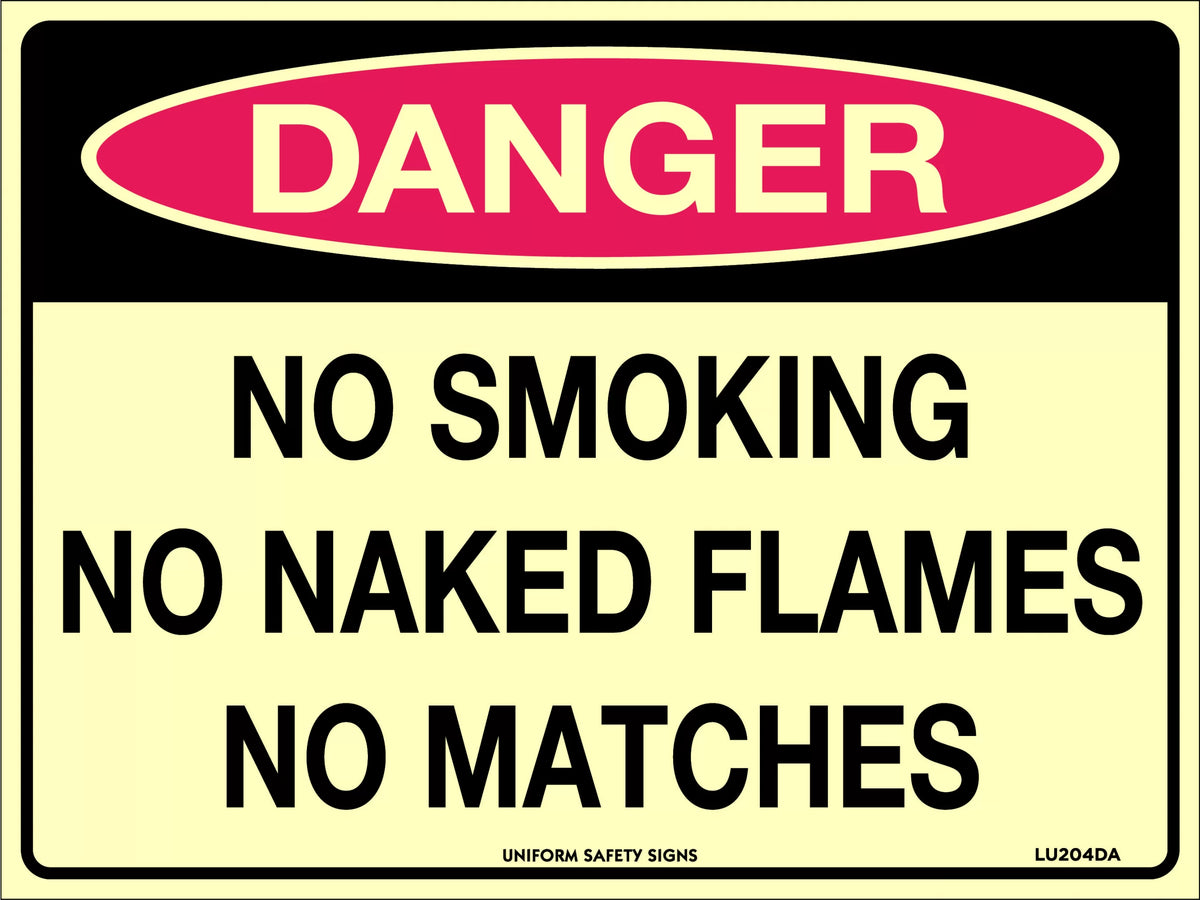 Self Adhesive No Smoking Sign | Mining & Construction | Uniform Safety Signs
