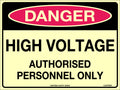 Luminous High Voltage Sign | Electrical Substations | Uniform Safety Signs