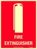 180x240mm Fire Extinguisher Sign | Mining & Industrial | Uniform Safety Signs