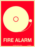Luminous Fire Alarm Sign | Construction & Mining | Uniform Safety Signs