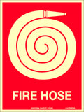 180x240mm Fire Hose Sign | Mining and Construction | Uniform Safety Signs