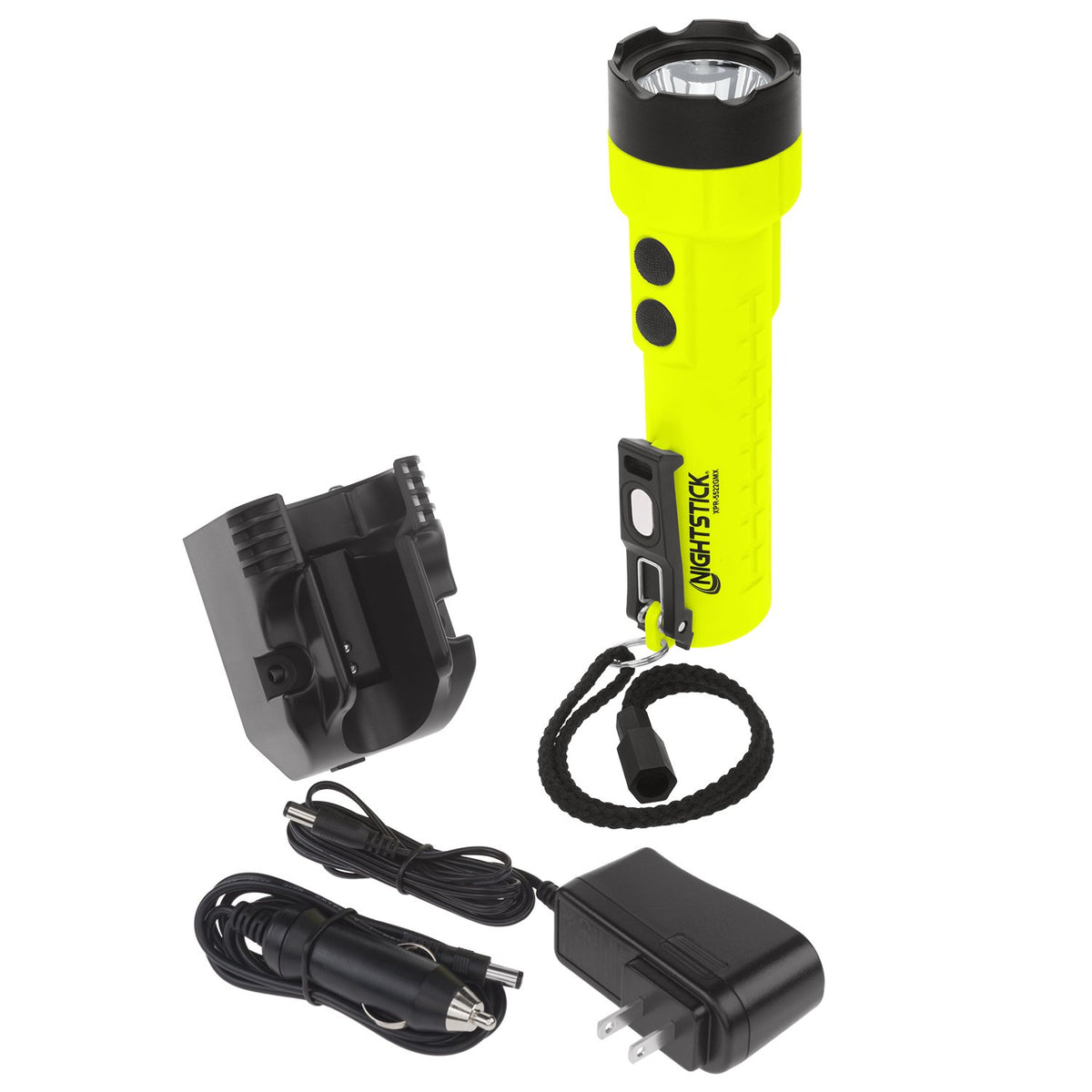 Dual-Light Flashlight with Integrated Magnets - view 3