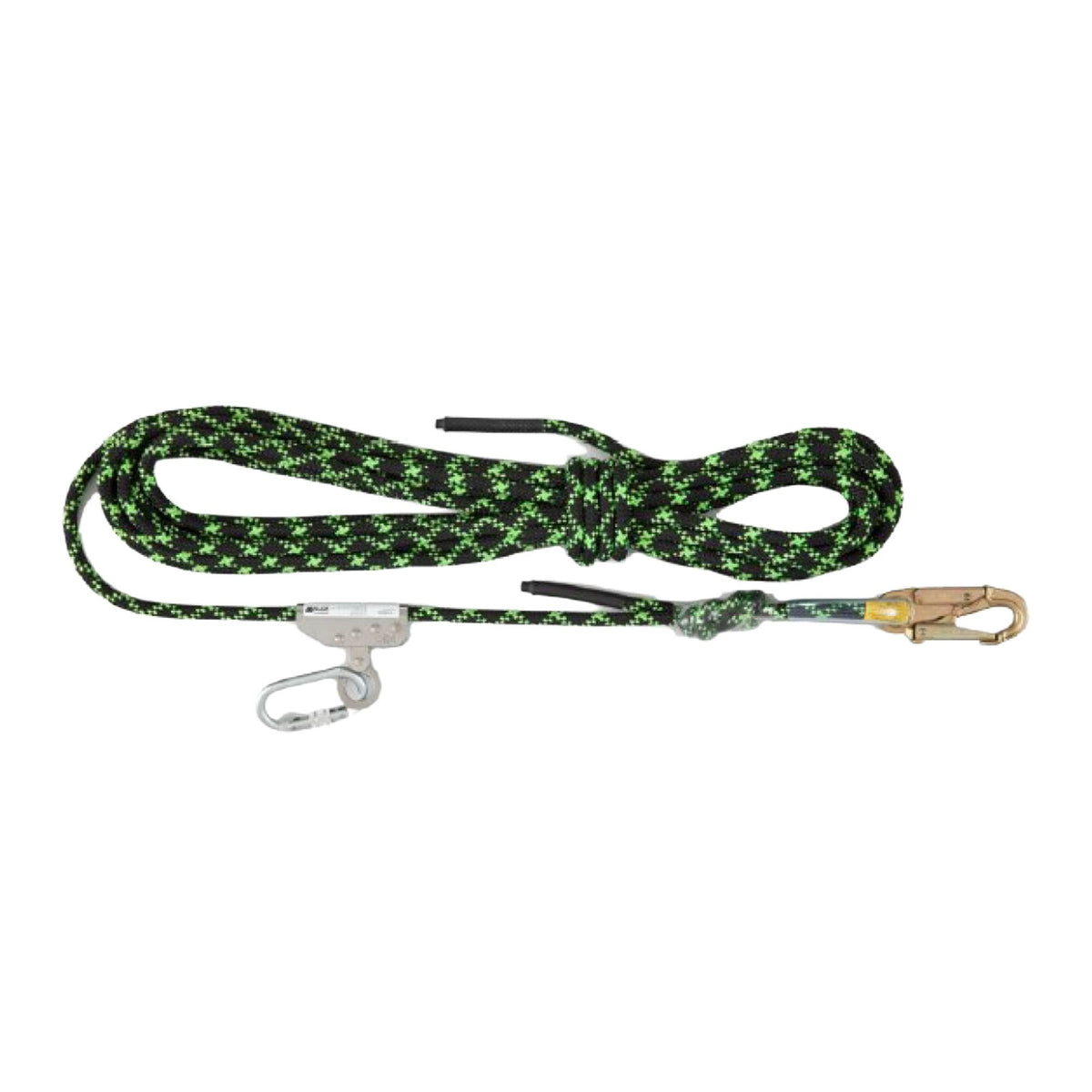 Kernmantle Anchorage Line with Hook and Fall Arrestor