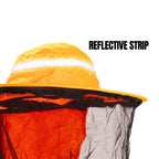 Moondyne Deluxe Pups - Pop Up Protection System - Hat / Net / Flap - Orange
