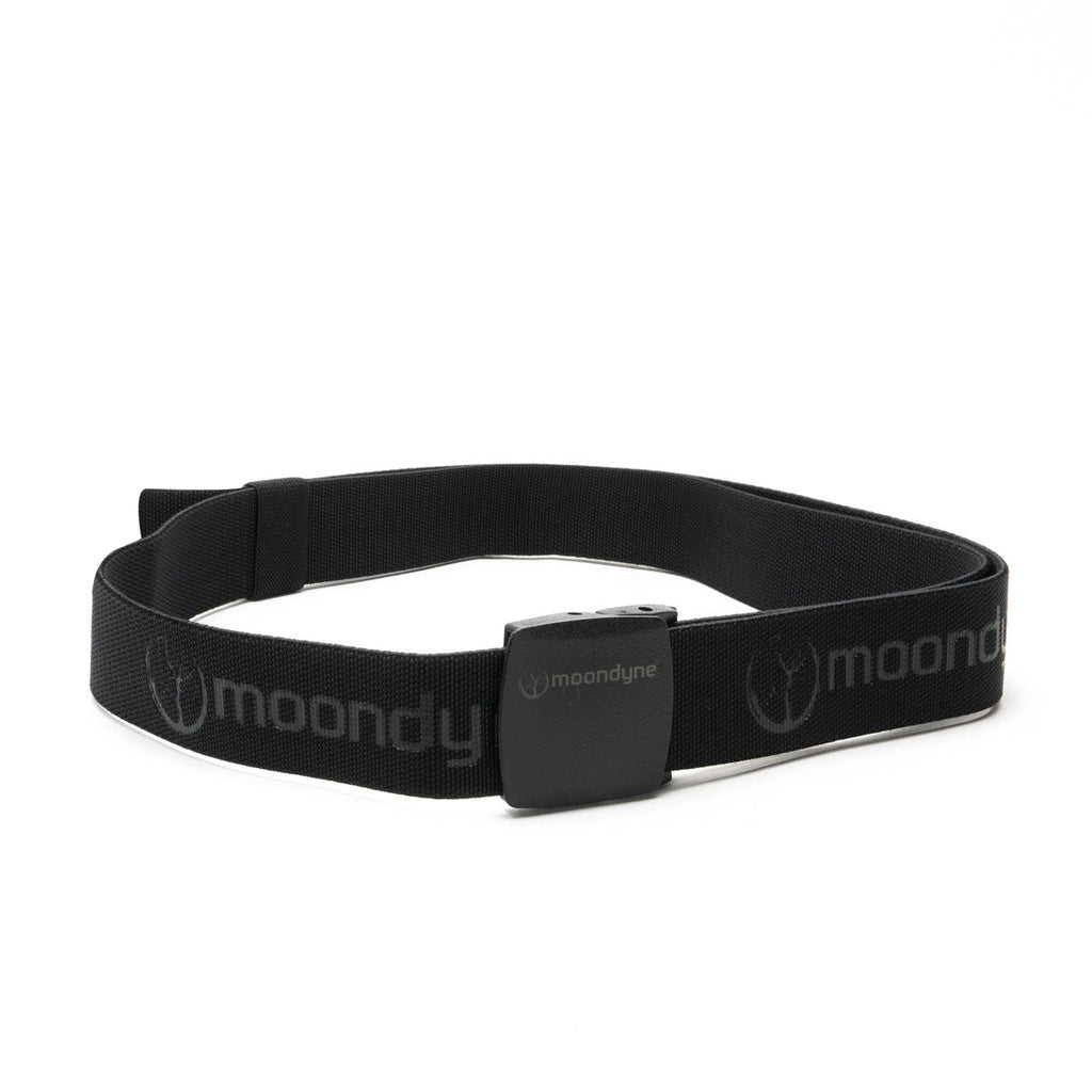 Moondyne STRETCH BELT - COMPOSITE CAM BUCKLE - 1400mm - BLACK