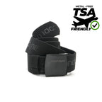 Moondyne STRETCH BELT - COMPOSITE CAM BUCKLE - 1400mm - BLACK