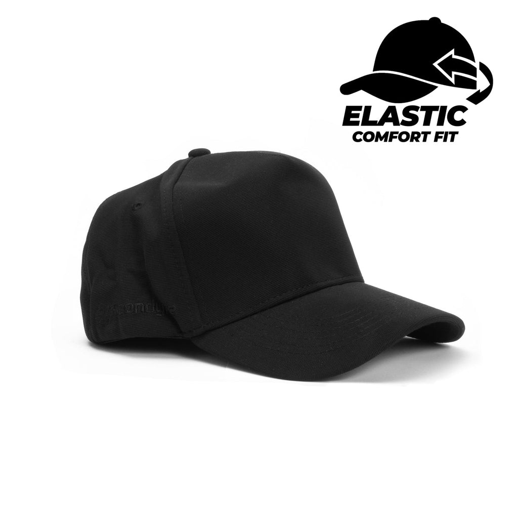 Moondyne Elastic Fit Cap Black M-l 55-58CM