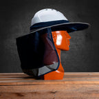 Moondyne Shady Hard Hat Pup - Pop Up Protection - Blue