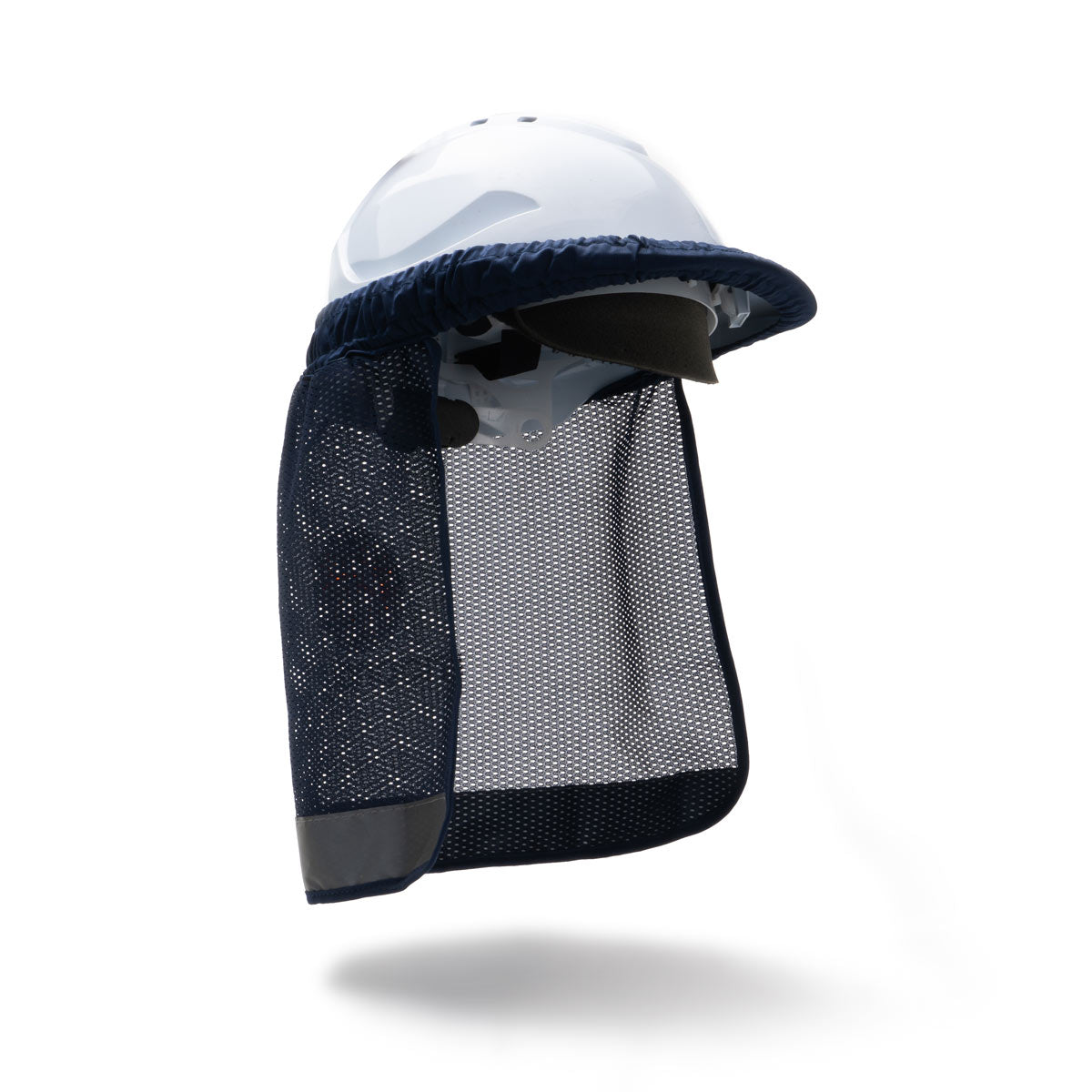 Moondyne Elastic Hard Hat Flap - Blue