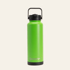 Moondyne 1200ML Stainless Steel Vacuum Thermal Bottle - Fluoro Green - Combo Lid