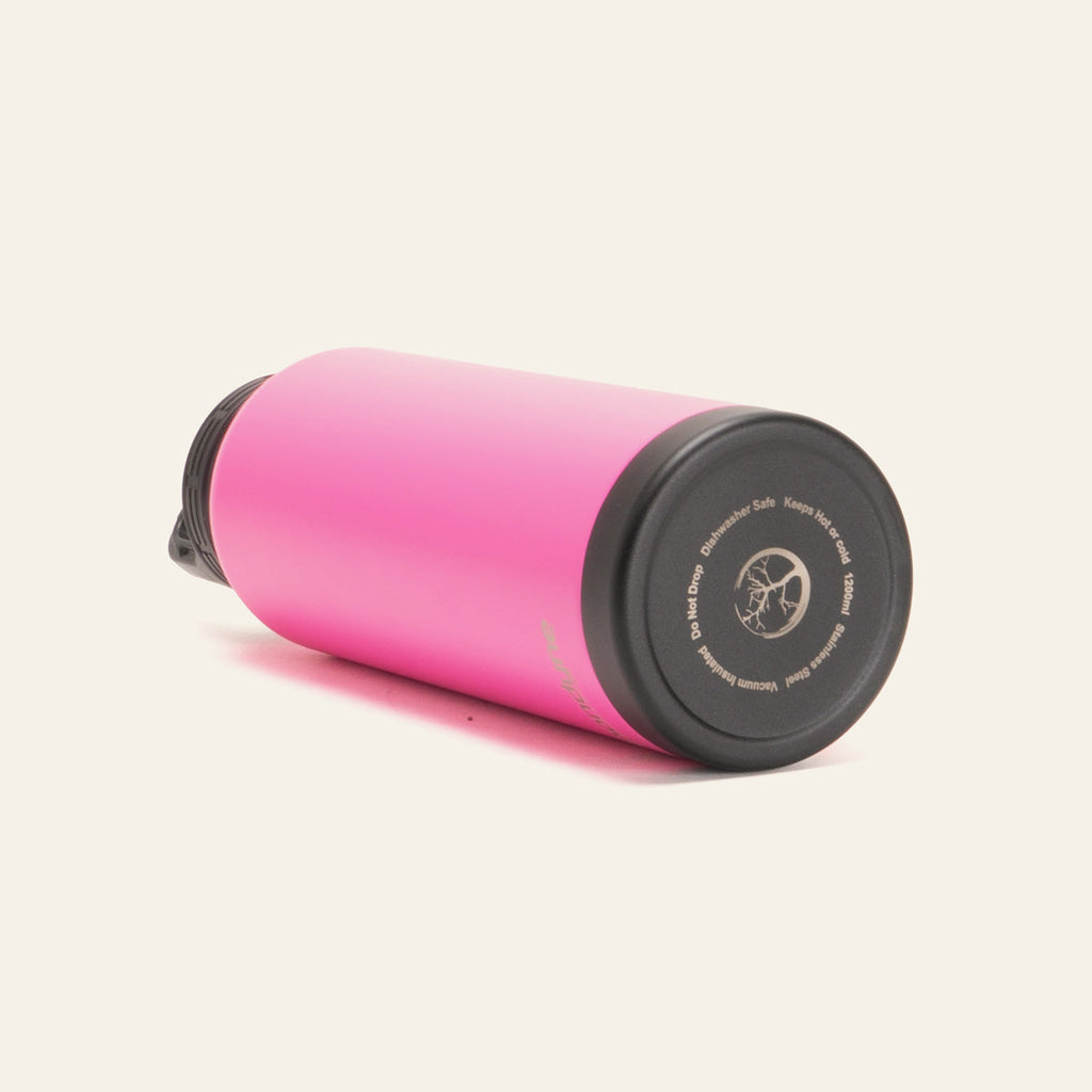 Moondyne 1200ML Stainless Steel Vacuum Thermal Bottle - Pink