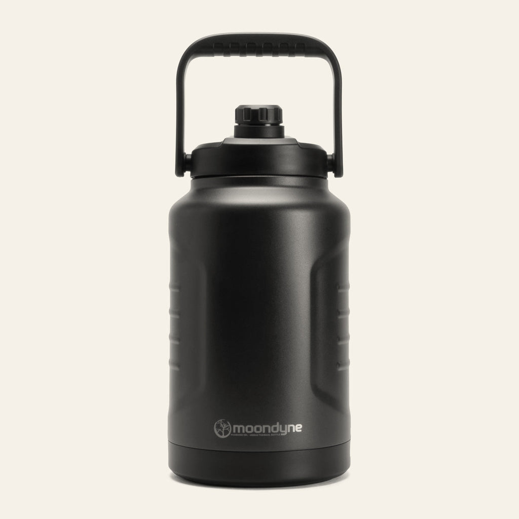 Moondyne 4000ML Stainless Steel Vacuum Thermal Bottle - Black