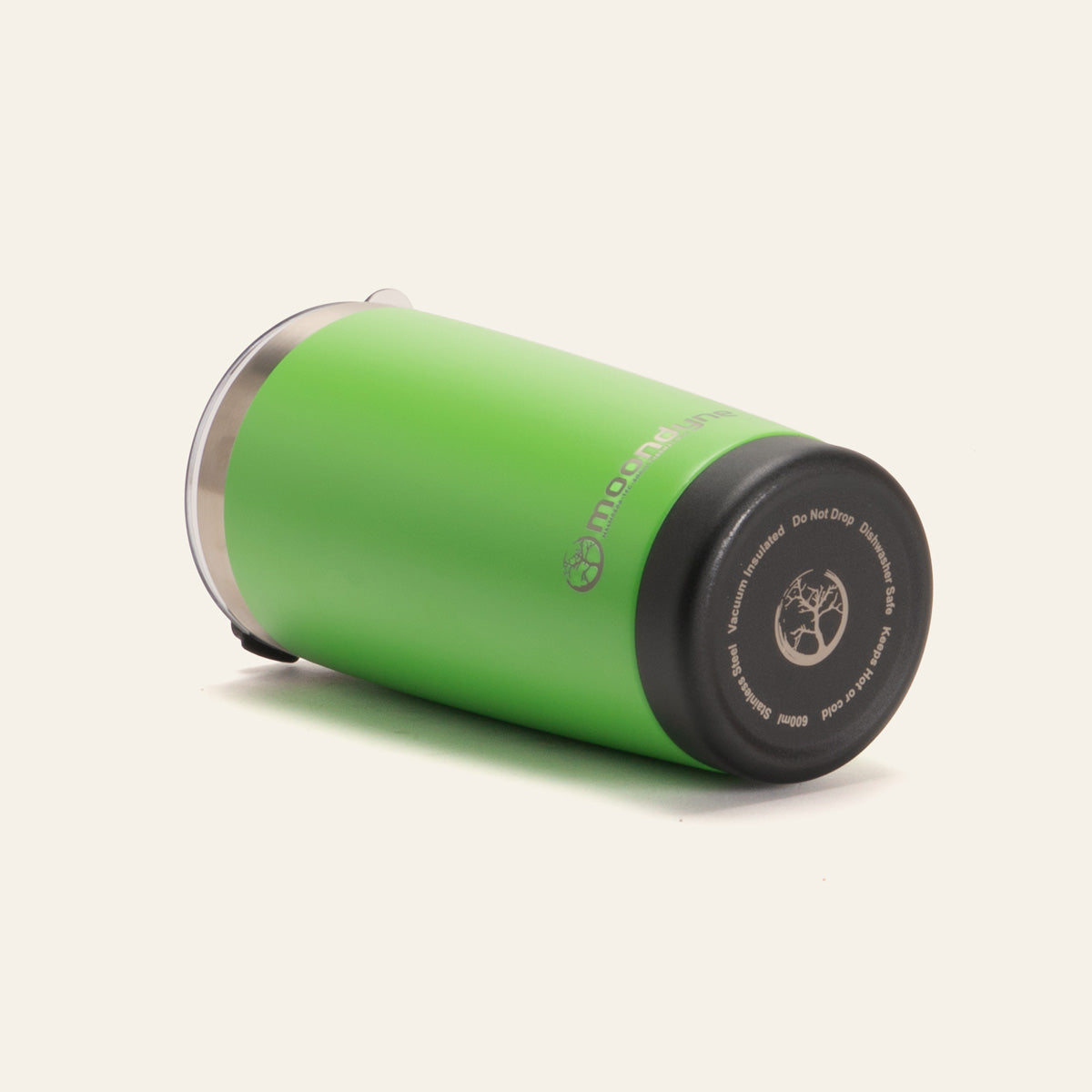 Moondyne 600ML - Stainless Steel - Vacuum Insulated - Thermal Mug - Fluoro Green