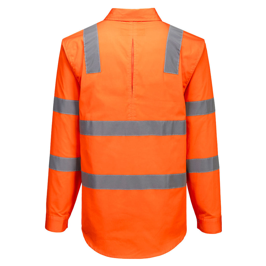 Hi-Vis Lightweight Cotton Shirt L/S - view 3