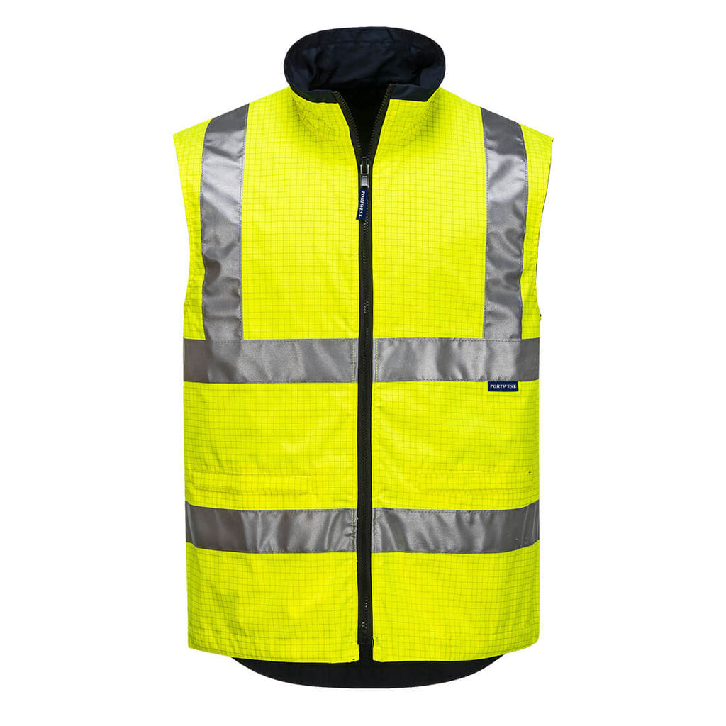 Hi-Vis Reversible Anti-Static Vest - view 1