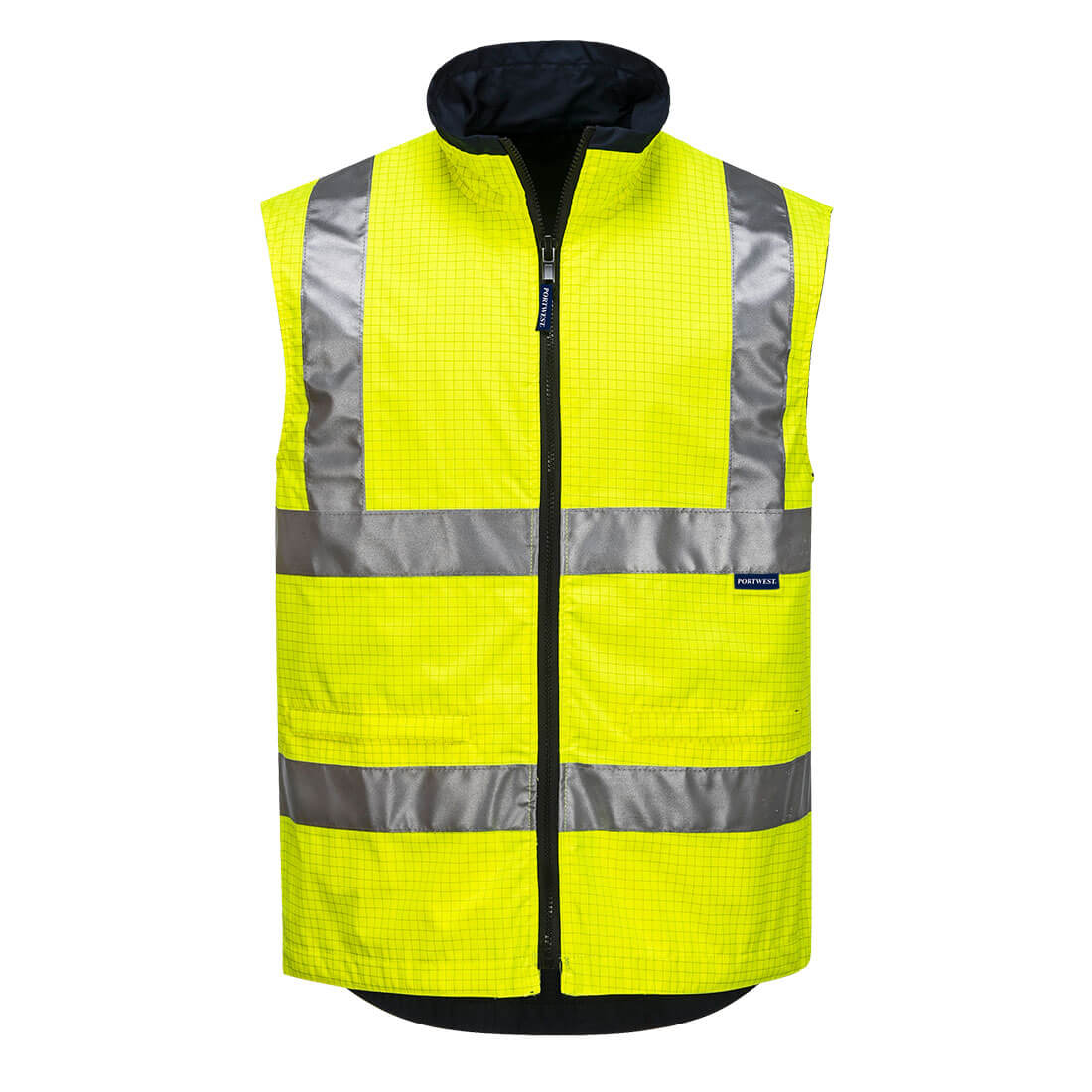 Hi-Vis Reversible Anti-Static Vest - view 1