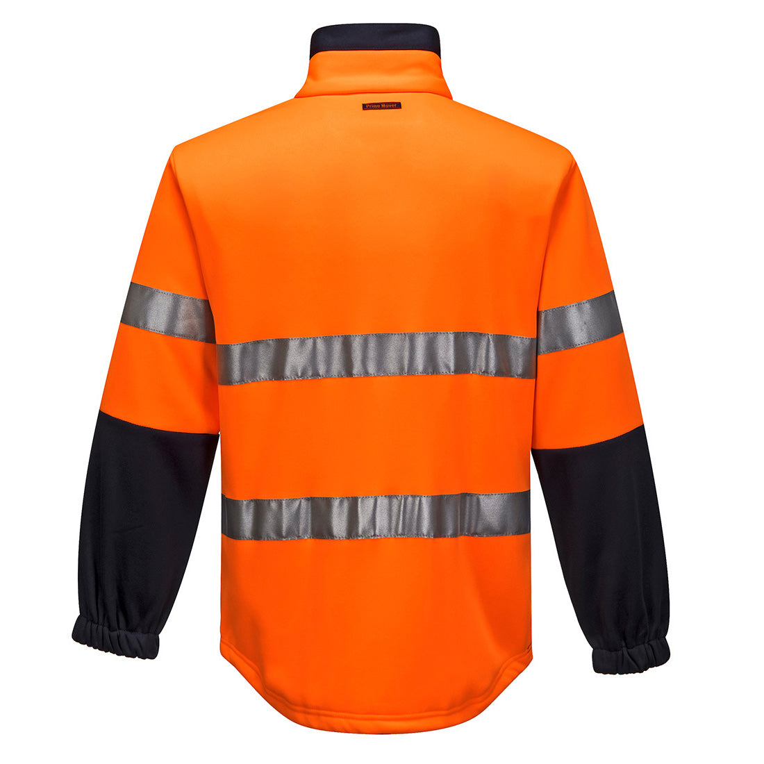 Hi-Vis Water Repellent Contrast Zipped Brush Fleece - view 2