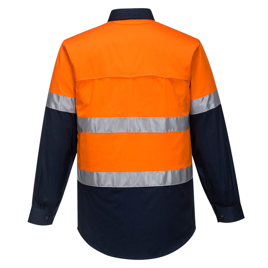 Hi-Vis Lightweight Contrast Shirt Long Sleeve - view 2