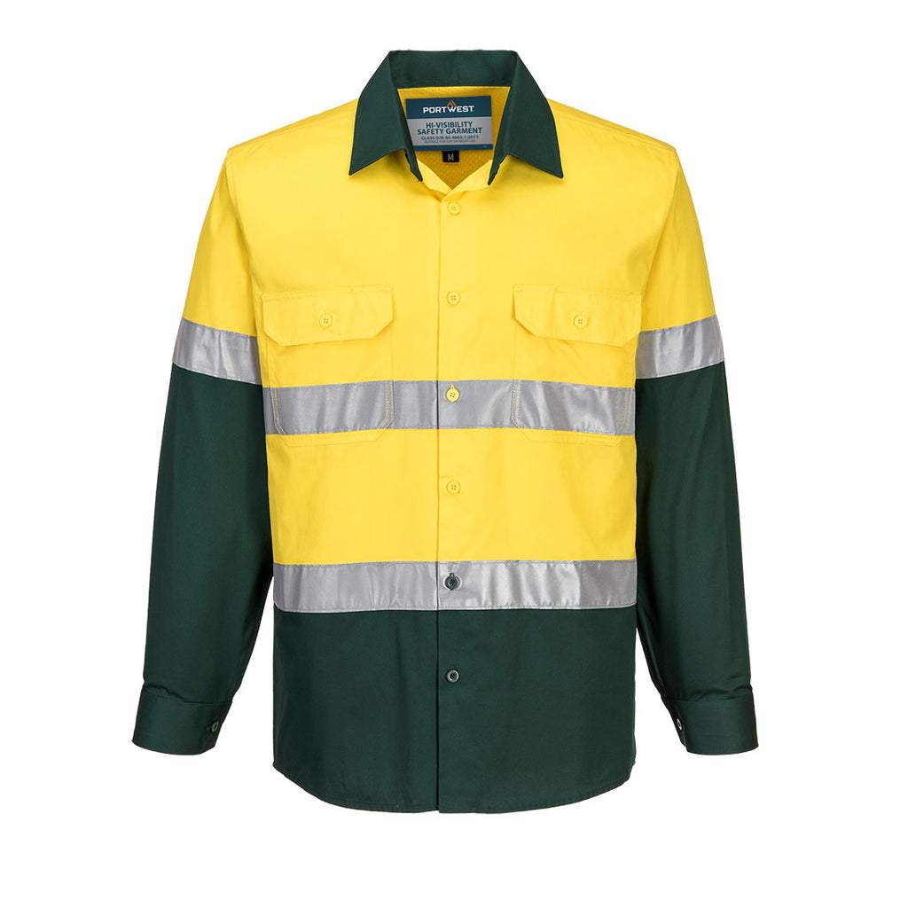 Hi-Vis Lightweight Contrast Shirt Long Sleeve - view 3