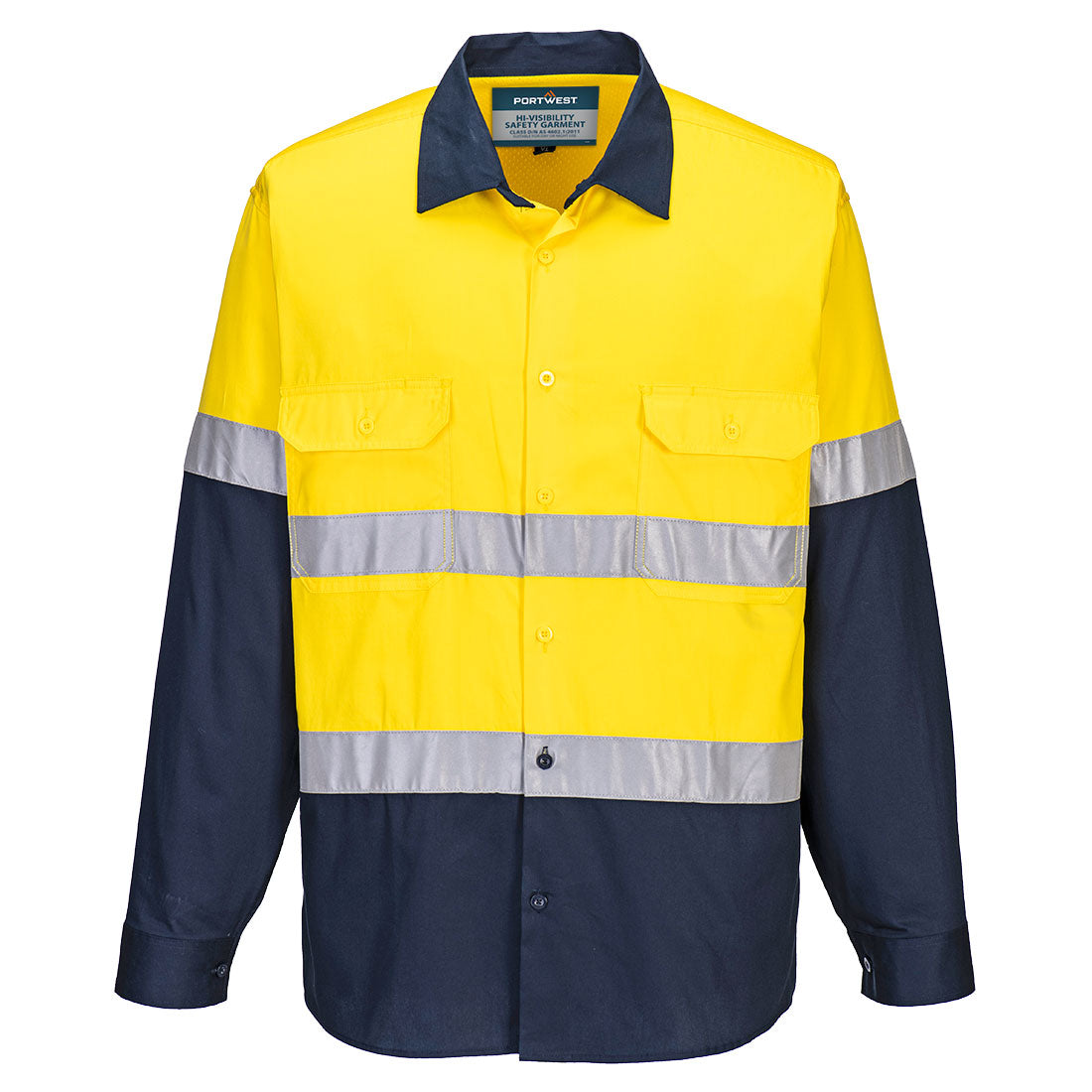 Hi-Vis Lightweight Contrast Shirt Long Sleeve - view 4