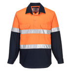 Hi-Vis Contrast Long Sleeve Shirt - view 1