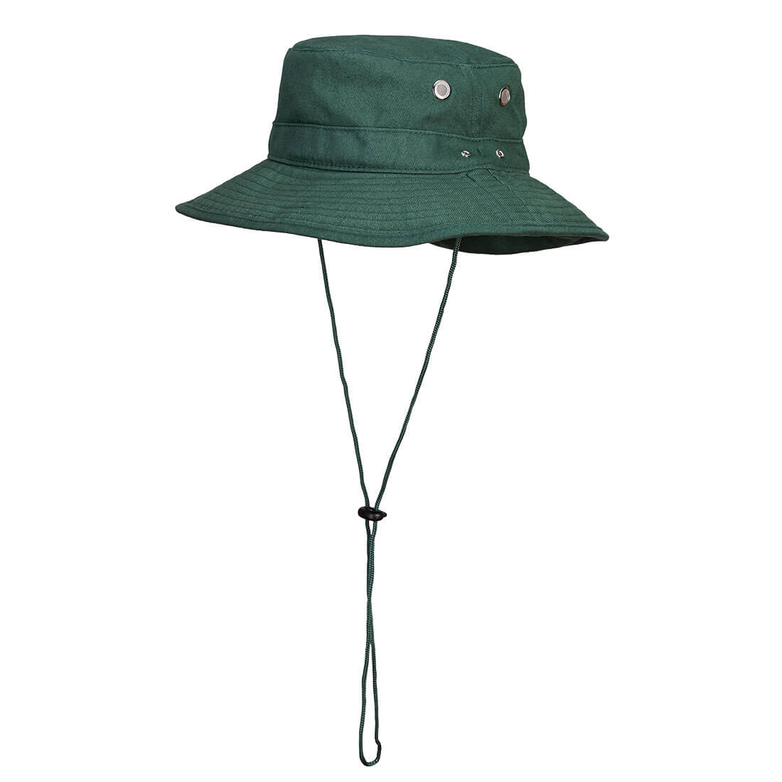 Wide Brim Hat with Legionnaires Flap and Eyelets for Sun Protection - view 1