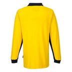 Long Sleeve Cotton Pique Polo - view 2