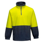 Hi-Vis Contrast 1/4 Zip Class D Polar Fleece - view 3