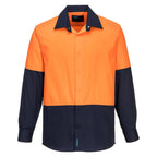 Westport Hi-Vis Lightweight Contrast Class D Shirt L/S - view 1