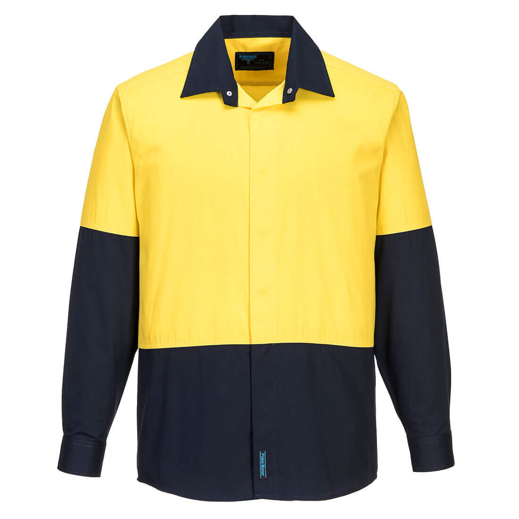 Westport Hi-Vis Lightweight Contrast Class D Shirt L/S - view 3
