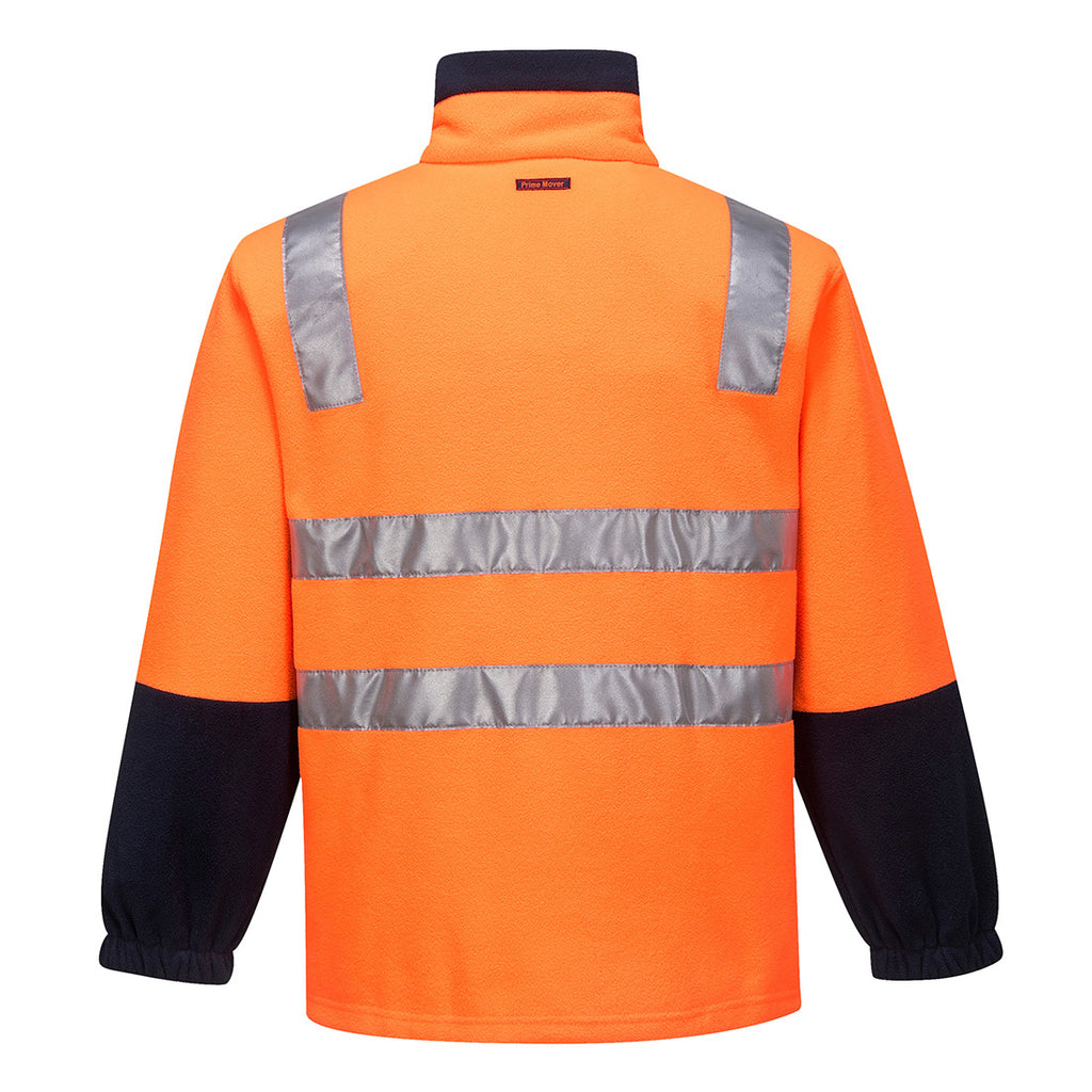 Hi-Vis Contrast 1/4 Zip Polar Fleece - view 2