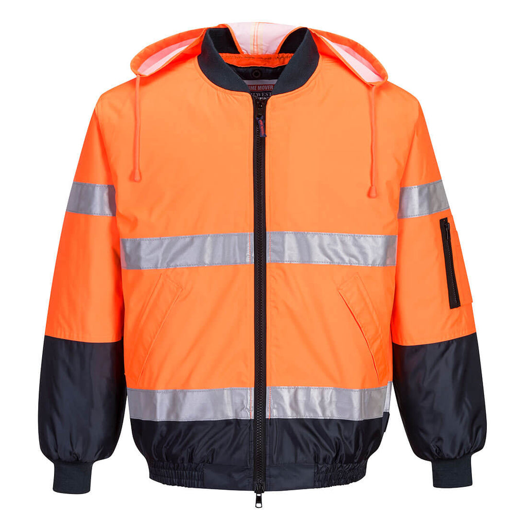 Hi-Vis Contrast Bomber Jacket - view 1