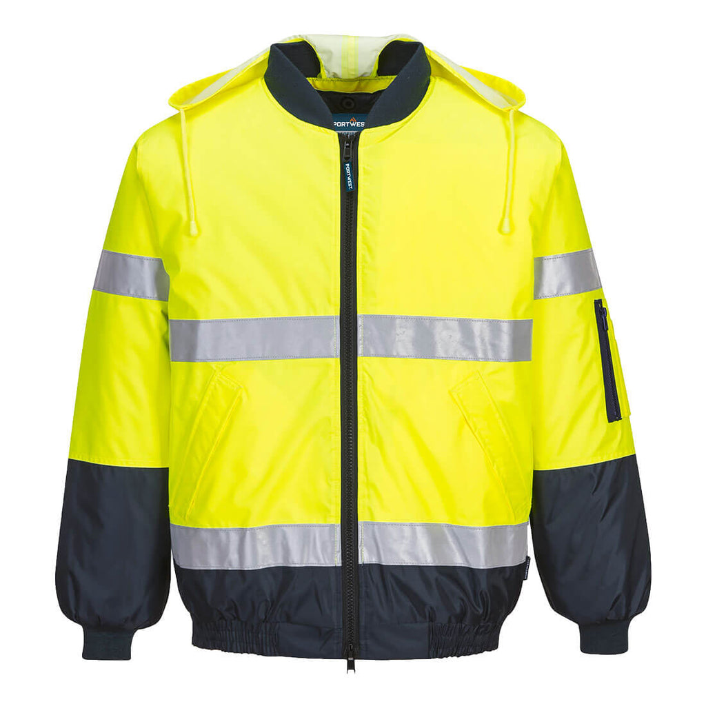 Hi-Vis Contrast Bomber Jacket - view 3