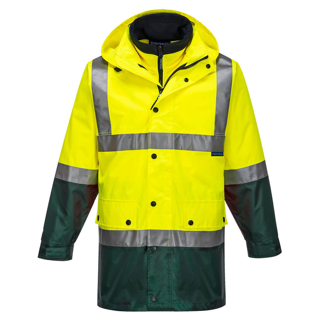 Eyre Hi-Vis 4-in-1 Contrast Jacket - view 3