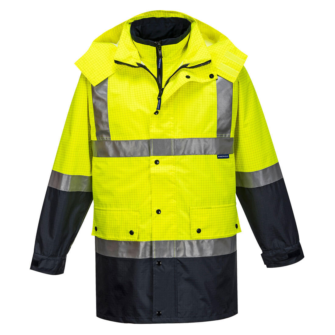 Mackay Hi-Vis Anti-Static 4-in-1 Jacket - view 1