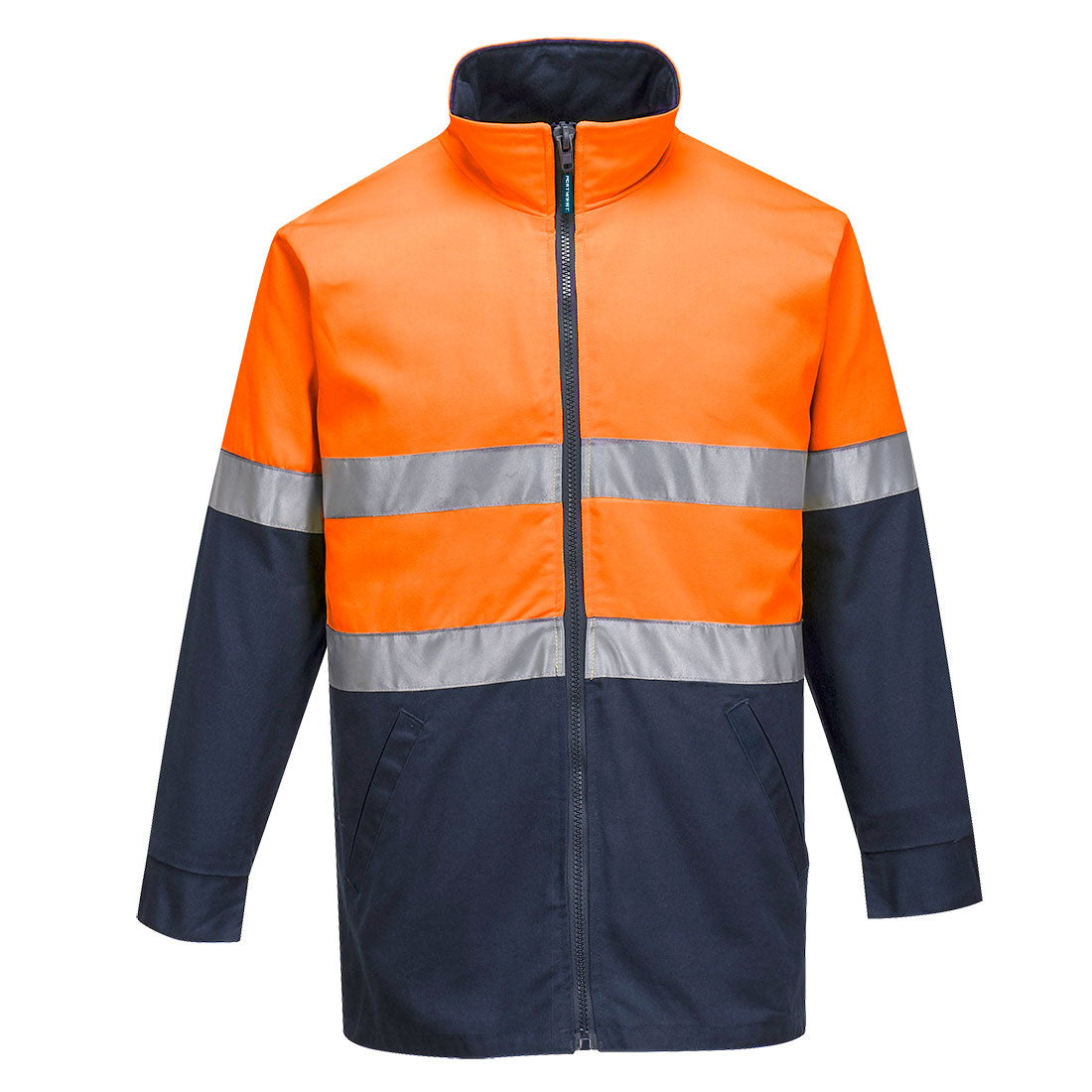 Hi-Vis Contrast Work Jacket - view 1