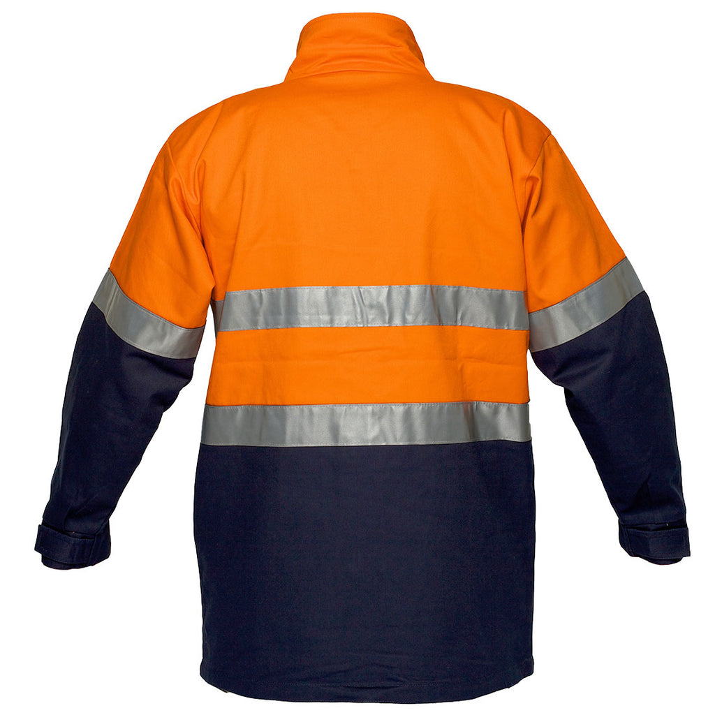 Hi-Vis Contrast Work Jacket - view 2