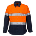 Hi-Vis Women's Contrast Shirt L/S - view 1
