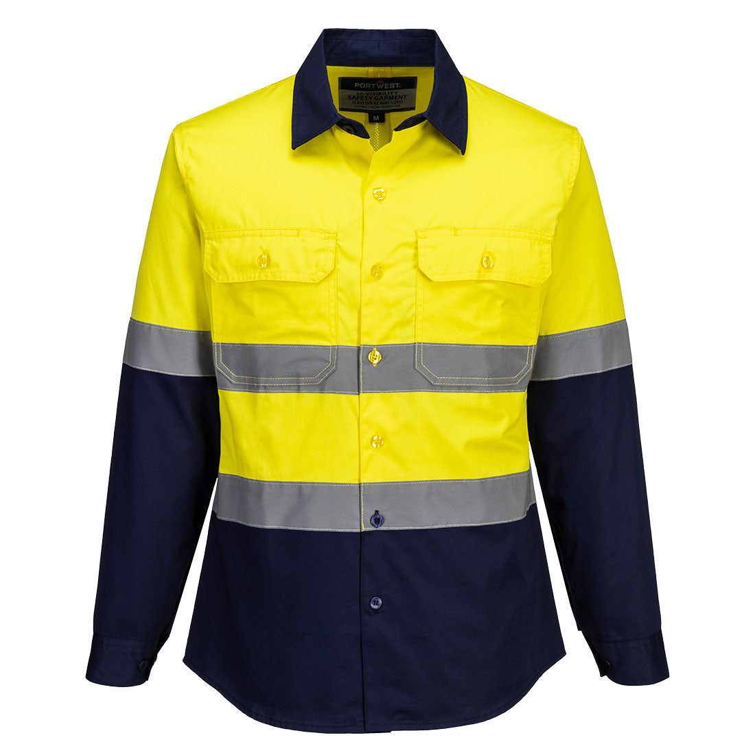 Hi-Vis Women's Lightweight Contrast Shirt Long Sleeve - view 4