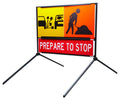 1200x900mm Multi Message Frame | Site Traffic Control | Uniform Safety Signs