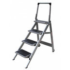 150kg Rated Compact Step Ladder | Warehouse & Retail | Team Systems, view 8