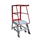 150kg Rated Mobile Order Picker | Warehouse Stocking | Team Systems, view 2