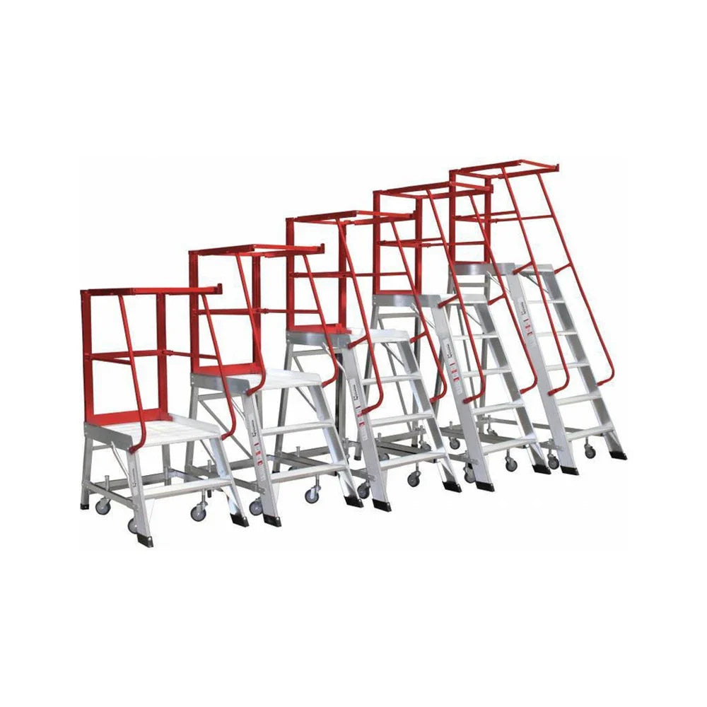 150kg Rated Mobile Order Picker | Warehouse Stocking | Team Systems
