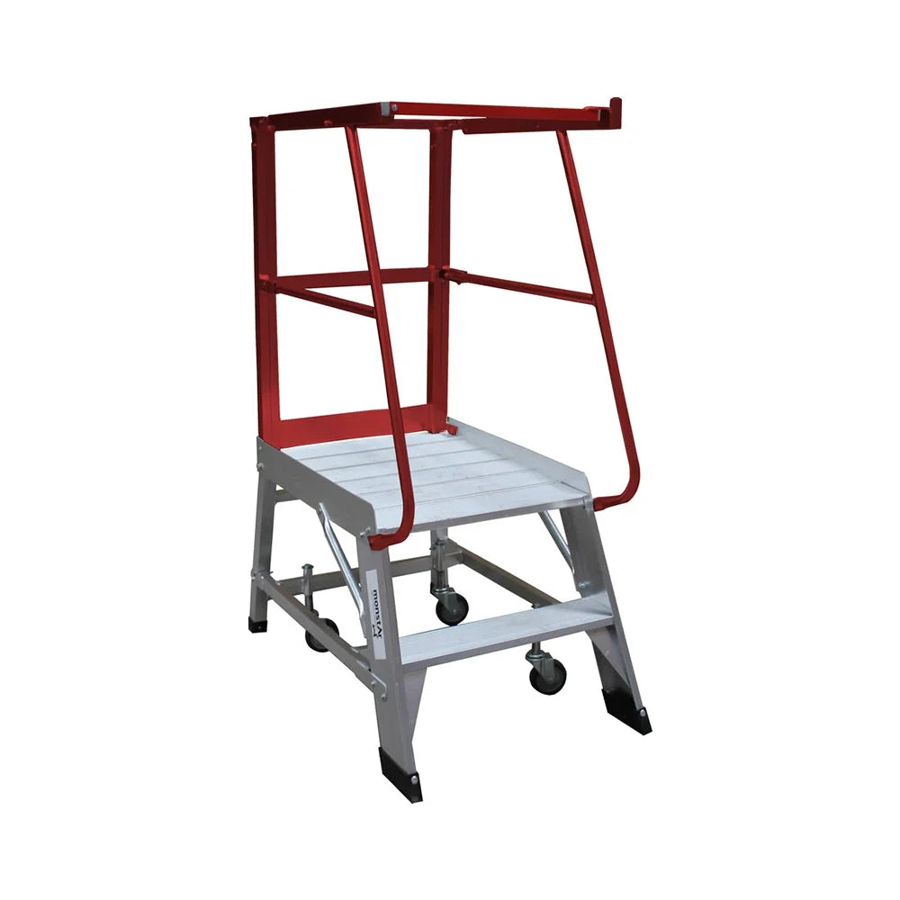 150kg Rated Mobile Order Picker | Warehouse Stocking | Team Systems, view 2