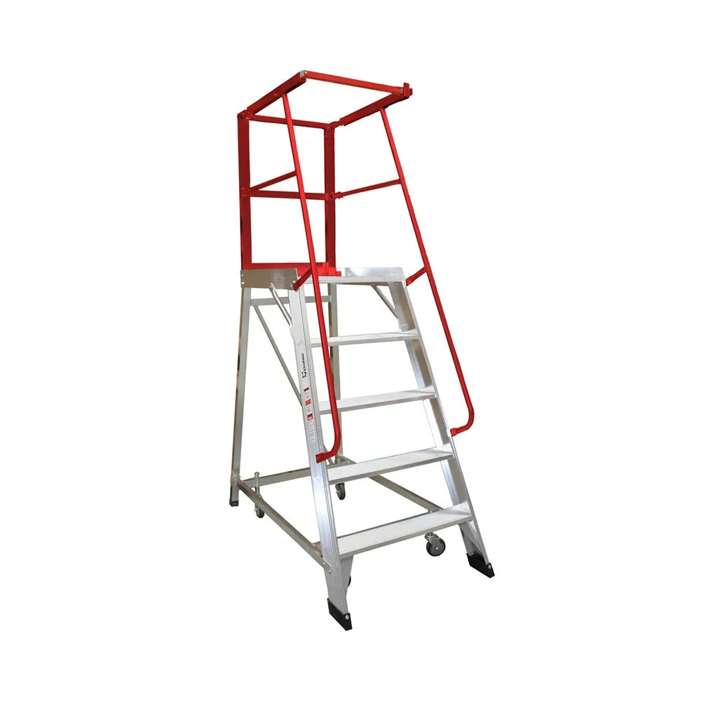 150kg Rated Mobile Order Picker | Warehouse Stocking | Team Systems, view 5