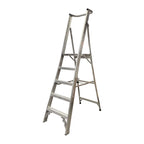 150kg Rated Aluminium Platform Ladder | Warehouse Use | Team Systems, view 4