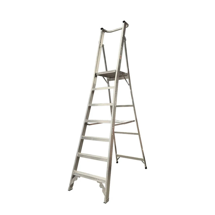 150kg Rated Aluminium Platform Ladder | Warehouse Use | Team Systems, view 6