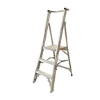 150kg Rated Aluminium Platform Ladder | Warehouse & Trade | Team Systems, view 2