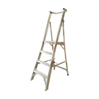 150kg Rated Aluminium Platform Ladder | Warehouse & Trade | Team Systems, view 3