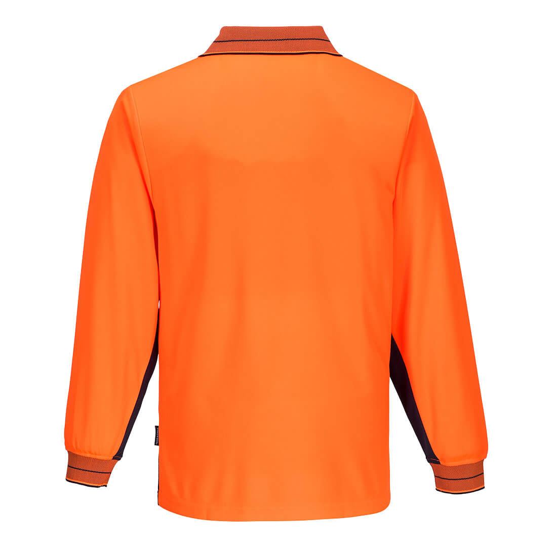 Hi-Vis Contrast Class D Long Sleeve Polo - view 2
